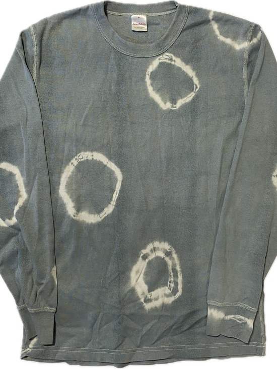 Hanna Andersson Tops - Hanna Andersson Slate Gray Tie-Dye Ring Long-Sleeve Tee